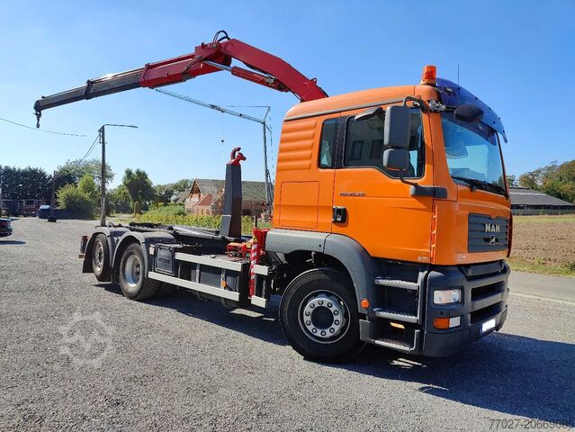 Hakenarmsystem MAN TGA 28.310 Container / Fassi F130