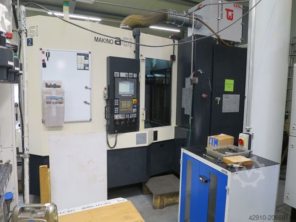Centro de mecanizado horizontal MAKINO A61-A60