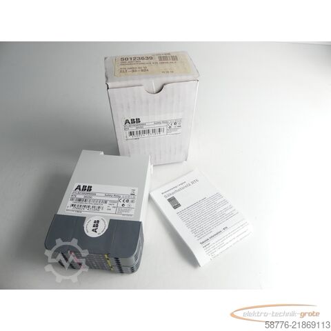 Komponenta ABB 2TLA010026R0000 Sicherheitsrelais RT6 SN: 18475 - ! -