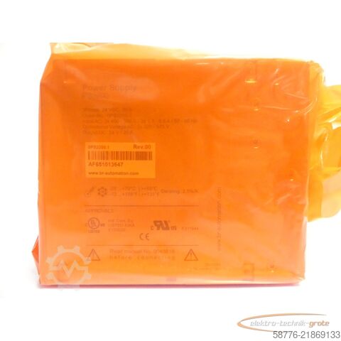 רְכִיב B&R BR 0PS3200.1 / PS3200 Power Supply SN: AF651013647 -!-