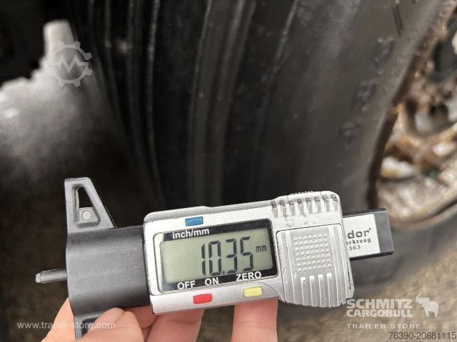 Brandalı açık yarı römork Schmitz Cargobull Semitrailer Curtainsider Mega