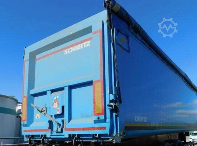 Kippipuoliperävaunu SCHMITZ CARGOBULL SKI 24SL 9,6 Alu Mulde 50 cbm Lenkachse Alu Felg