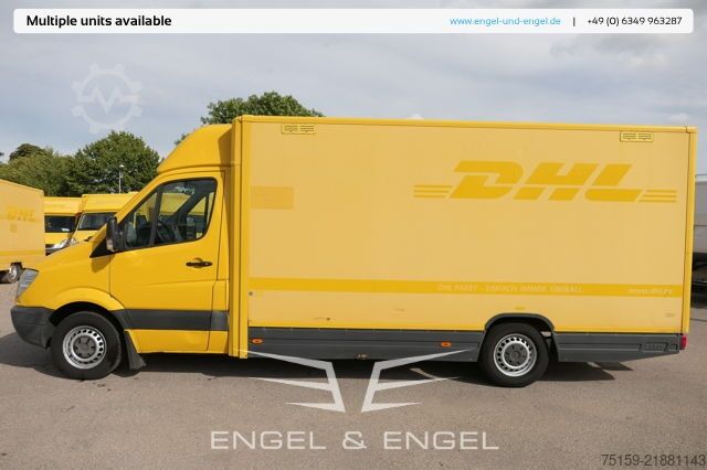 Box van mercedes-benz SPRINTER 310 CDI MAXI EURO-5 KOFFER REGALE KAMERA DURCHGANG