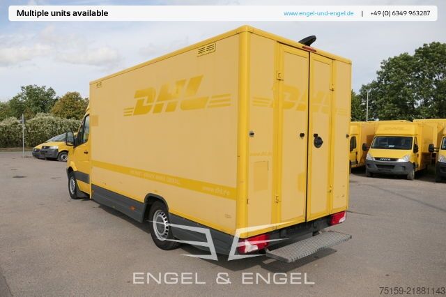 Box van mercedes-benz SPRINTER 310 CDI MAXI EURO-5 KOFFER REGALE KAMERA DURCHGANG