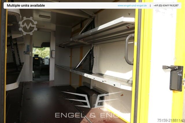 Box van mercedes-benz SPRINTER 310 CDI MAXI EURO-5 KOFFER REGALE KAMERA DURCHGANG