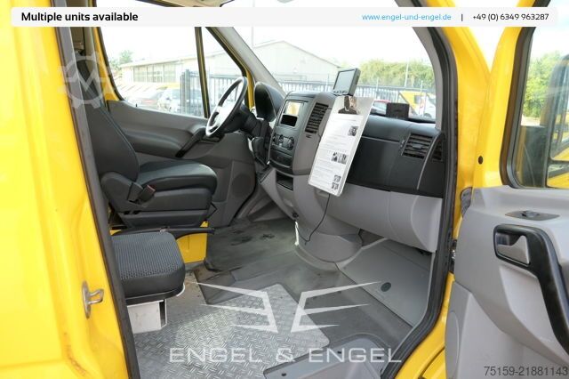 Box van mercedes-benz SPRINTER 310 CDI MAXI EURO-5 KOFFER REGALE KAMERA DURCHGANG