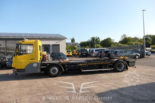 Swap body truck mercedes-benz KAMAG WBH 25 Wiesel Terberg Umsetzfahrz. Sattelkupplung KLIMA WEBASTO