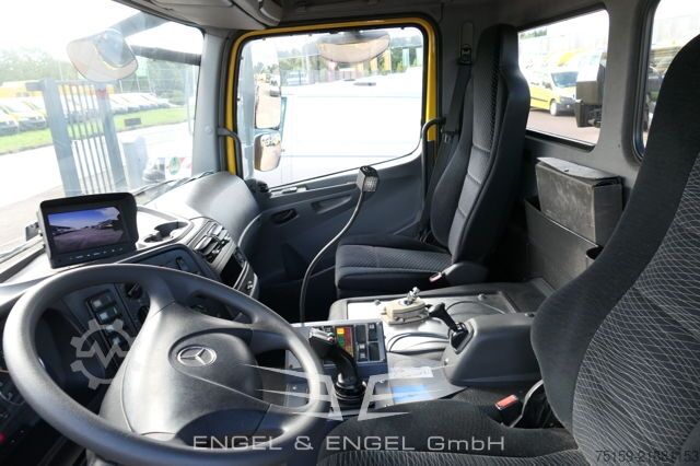 Swap body truck mercedes-benz KAMAG WBH 25 Wiesel Terberg Umsetzfahrz. Sattelkupplung KLIMA WEBASTO