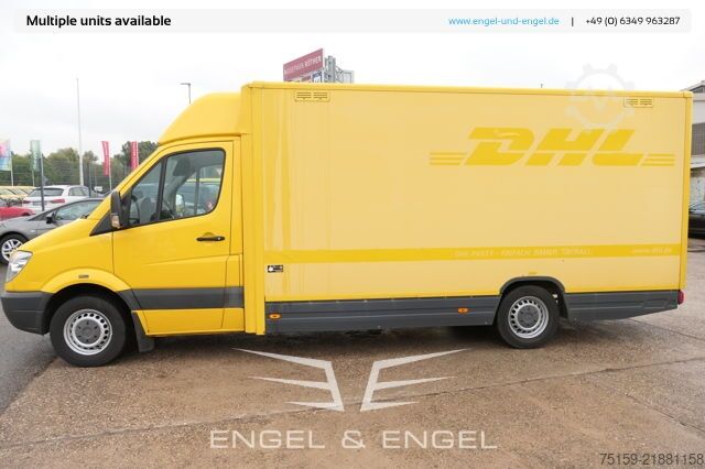Box van mercedes-benz SPRINTER 310 CDI MAXI EURO-5 KOFFER REGALE KAMERA DURCHGANG