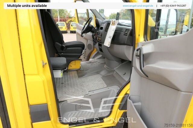 Box van mercedes-benz SPRINTER 310 CDI MAXI EURO-5 KOFFER REGALE KAMERA DURCHGANG