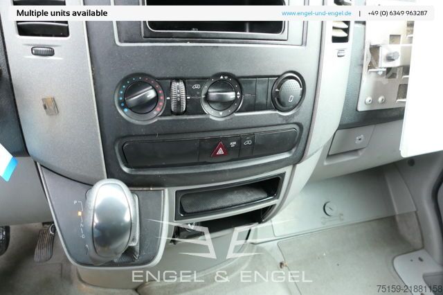 Box van mercedes-benz SPRINTER 310 CDI MAXI EURO-5 KOFFER REGALE KAMERA DURCHGANG