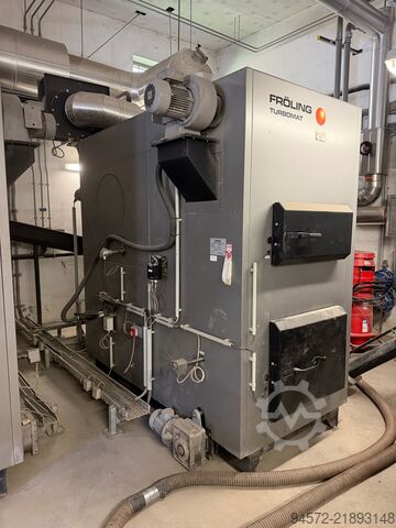 котел на трісці 2 x Fröling Turbomat 500 kW Hackschnitzelkessel – 1000 kW Kaskadenanlage