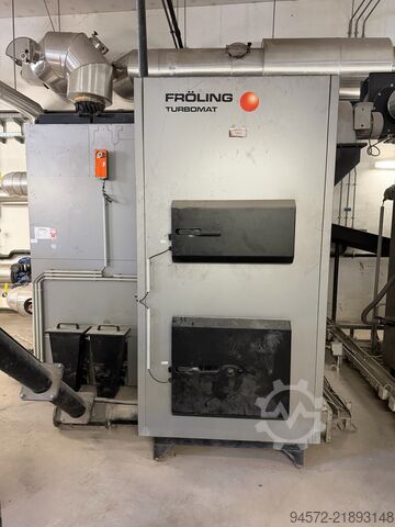 котел на трісці 2 x Fröling Turbomat 500 kW Hackschnitzelkessel – 1000 kW Kaskadenanlage
