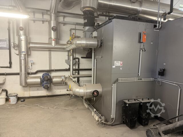 котел на трісці 2 x Fröling Turbomat 500 kW Hackschnitzelkessel – 1000 kW Kaskadenanlage