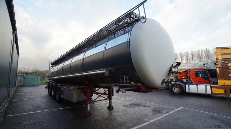 Rezervoar Burg Chemical tank trailer 30.000LTR