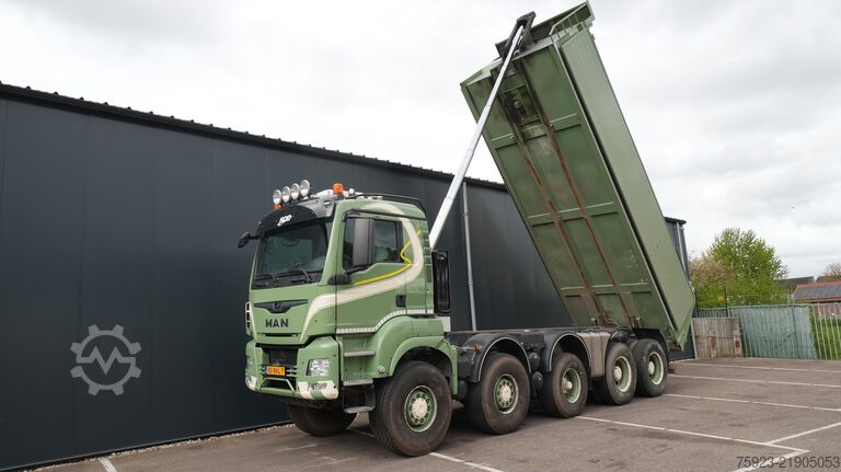 Pašizgāzējs MAN TGS 49.500 10X8 Tipper 219.400km