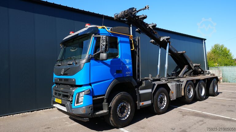 Kabeļu sistēma Volvo FMX 420 10x4 Chainsystem 218.500km