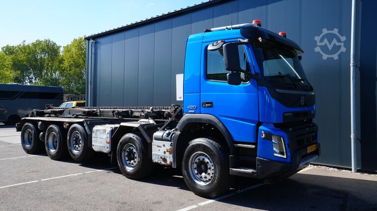 Kabeļu sistēma Volvo FMX 420 10x4 Chainsystem 218.500km