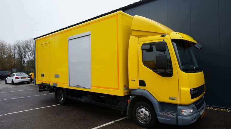 čemodāns DAF LF 45.160 closed box truck