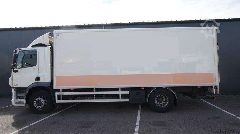 čemodāns DAF CF 230 closed box truck