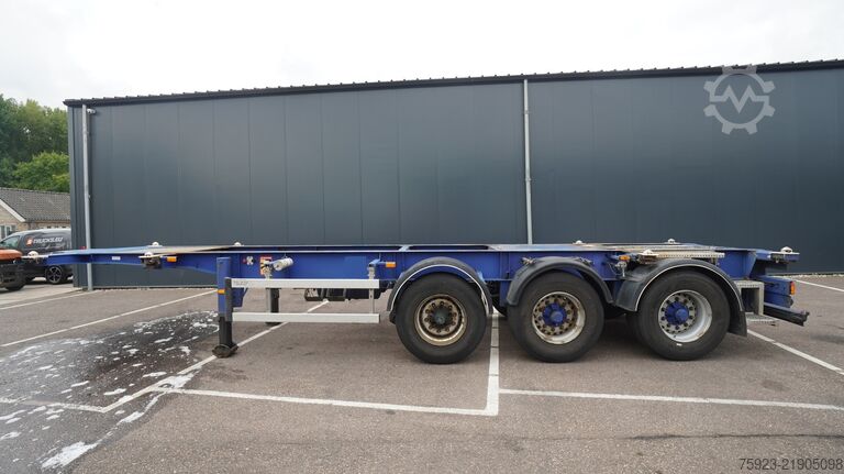 نقل الحاويات Burg 30 ft container transport trailer