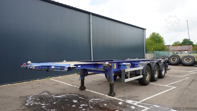 نقل الحاويات Burg 30 ft container transport trailer