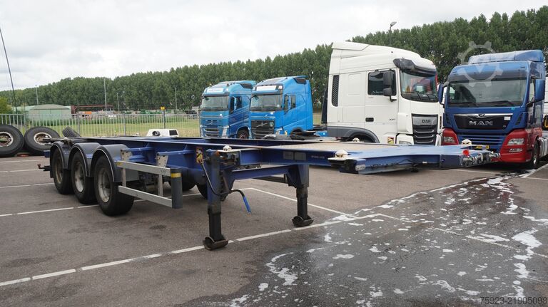نقل الحاويات Burg 30 ft container transport trailer