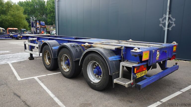 نقل الحاويات Burg 30 ft container transport trailer