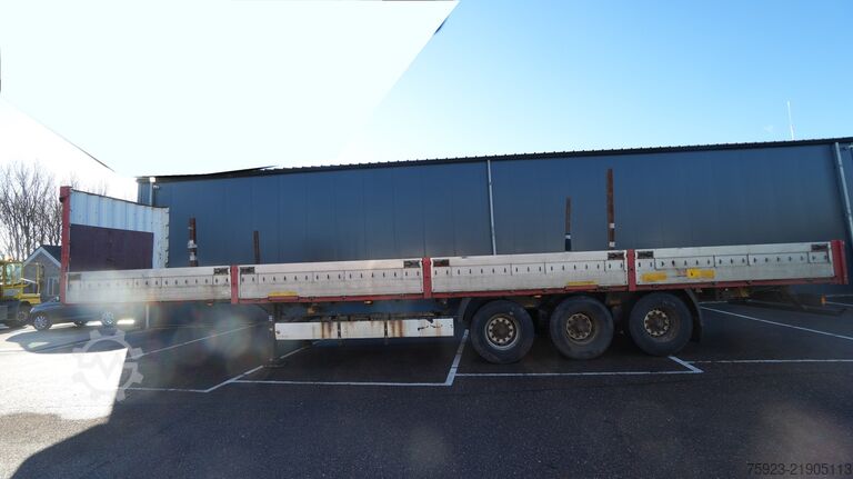 منصة التحميل Krone Open box trailer with aluminium side boards