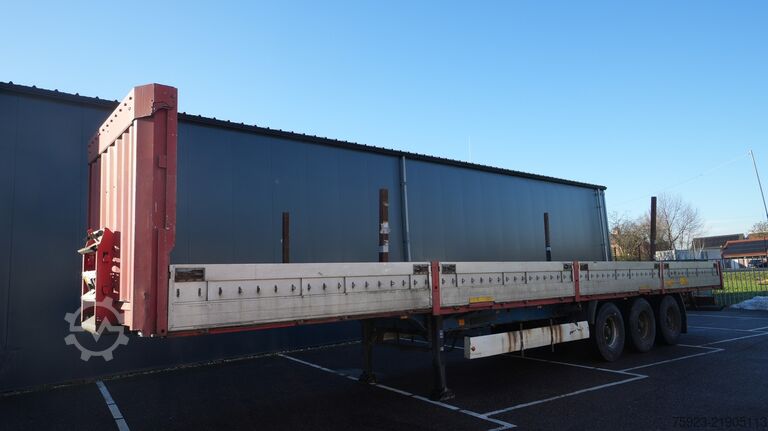 منصة التحميل Krone Open box trailer with aluminium side boards