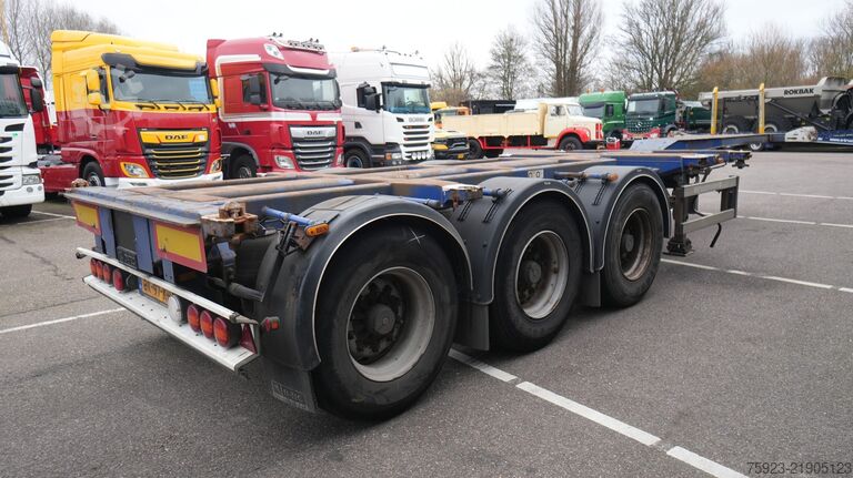 نقل الحاويات D-tec FT-43-03-V Flexitrailer multi container chassis...