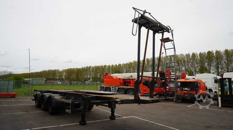 نقل الحاويات Burg BURG Adr container transport trailer