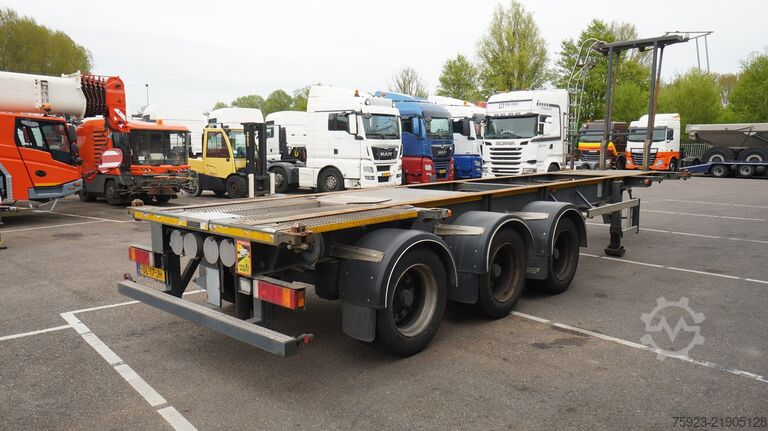 نقل الحاويات Burg BURG Adr container transport trailer