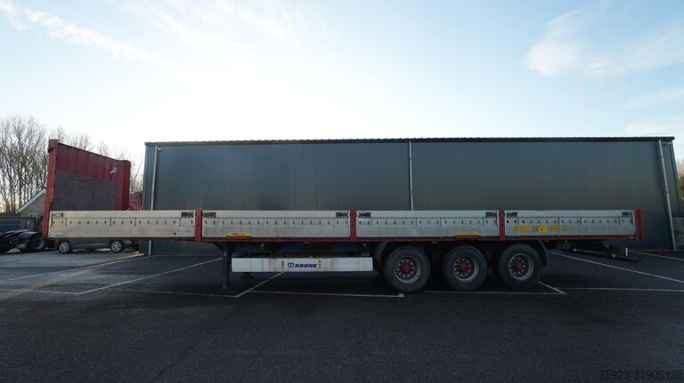 منصة التحميل Krone Open box trailer with aluminium side boards
