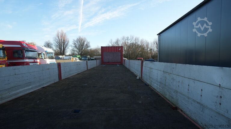 منصة التحميل Krone Open box trailer with aluminium side boards