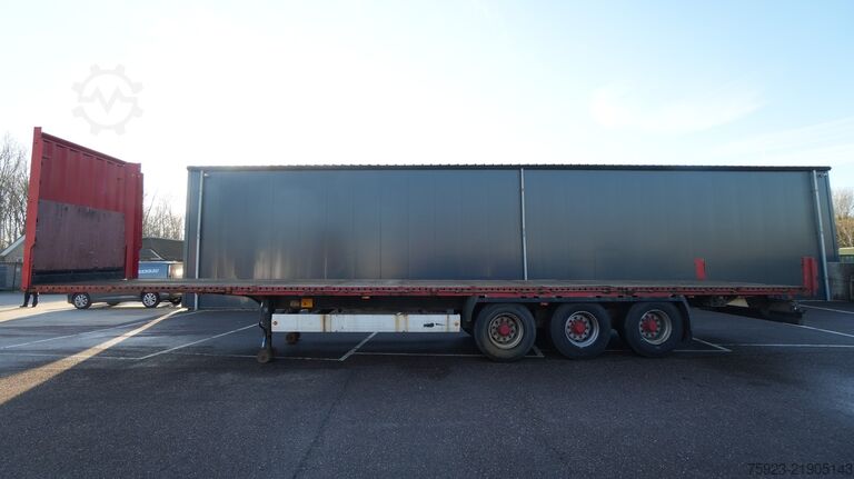 مقطورة منصة Krone Flatbed trailer