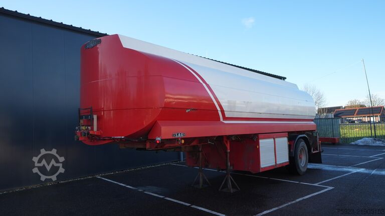شاحنة صهريج LAG ADR fuel tank trailer