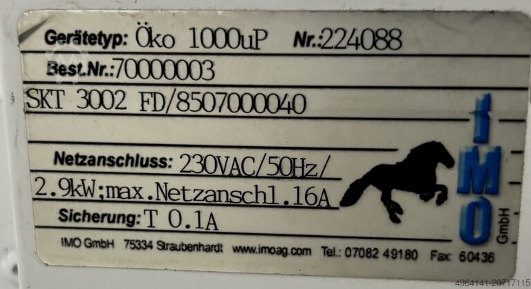 Cleaning systems for printed circuit boards Imo Öko 1000