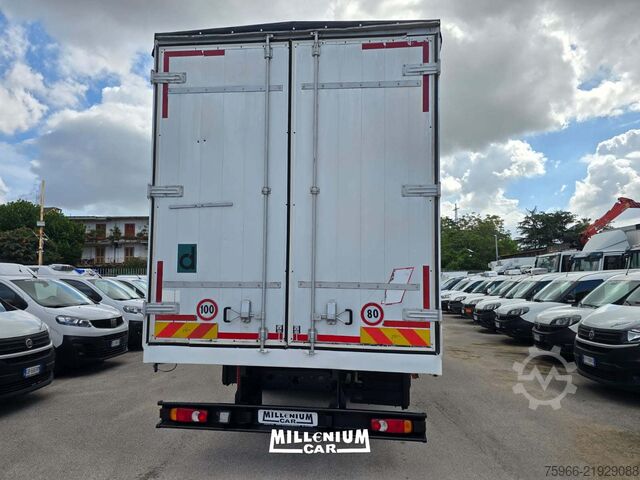Camion cu platformă și prelată IVECO EUROCARGO 180E28 CENTINATO 9,60 (2017)