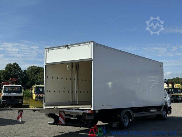 Skåpbil Mercedes-Benz Atego 818 Lang Koffer Ladebordwand BÄR 1.000kg