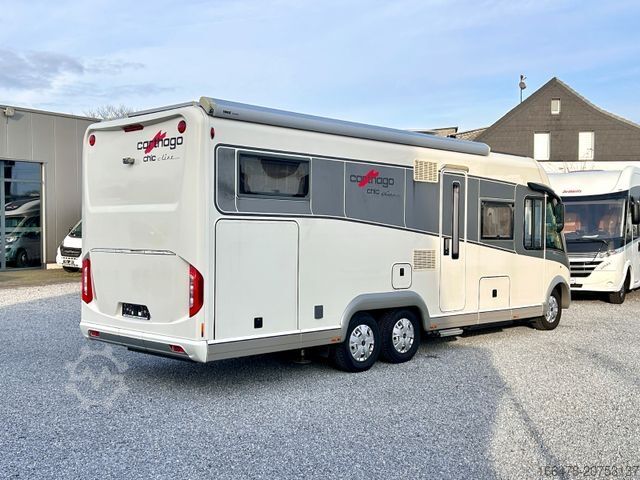 Integrētais kemperis CARTHAGO Chic E-Line I 55 XL *Einzelbetten-Hubbett*