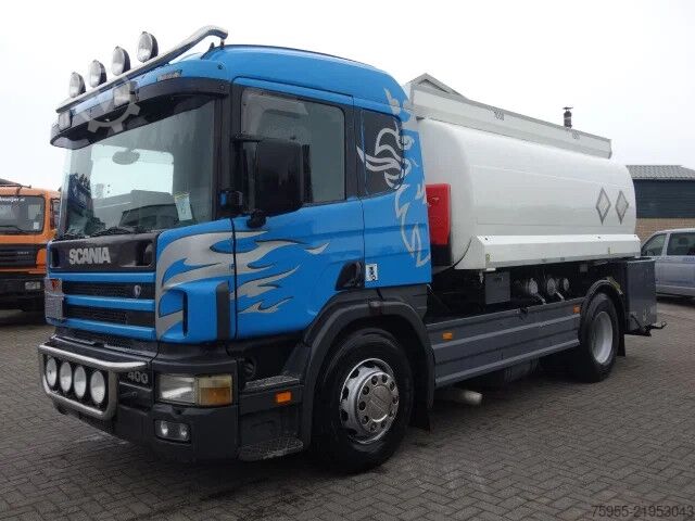 Cisternu Scania P124-400 13000 LITER ,MANUALFEULPOMP,RITARDER