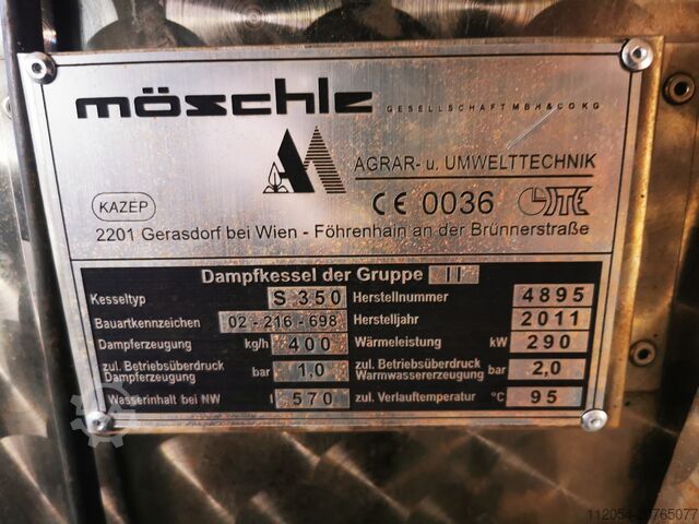 Caldera de vapor SODIET SMG 6