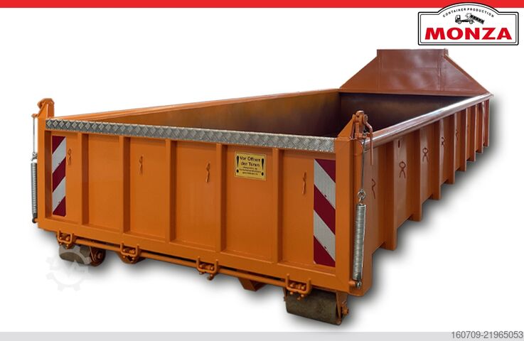 Roll-off container Monza 9,5m³ - Kombiklappe