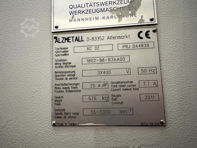 Pylväsporakone Alzmetall AC 32