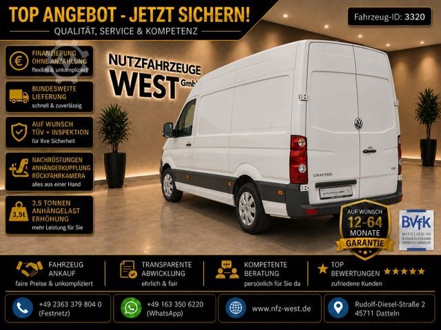 উচ্চ ছাদের ভ্যান VOLKSWAGEN Crafter TDI*Hoch+Lang*Klima*Garantie*