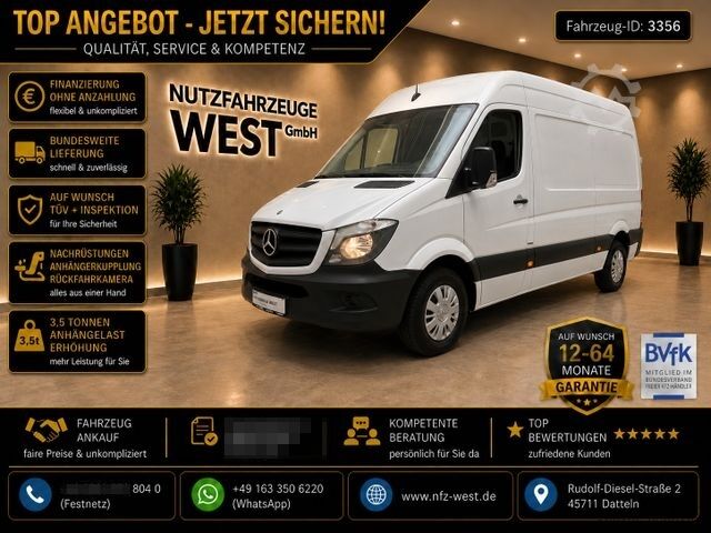 উচ্চ ছাদের ভ্যান MERCEDES-BENZ Sprinter 313/316 CDI *Garantie*1.Hand*AHK=3500KG