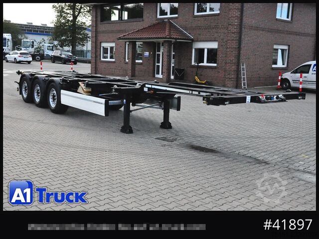Semirremolque con caja intercambiable KRONE SDC 27 Container, Heckausschub, Lift, wenig benutzt
