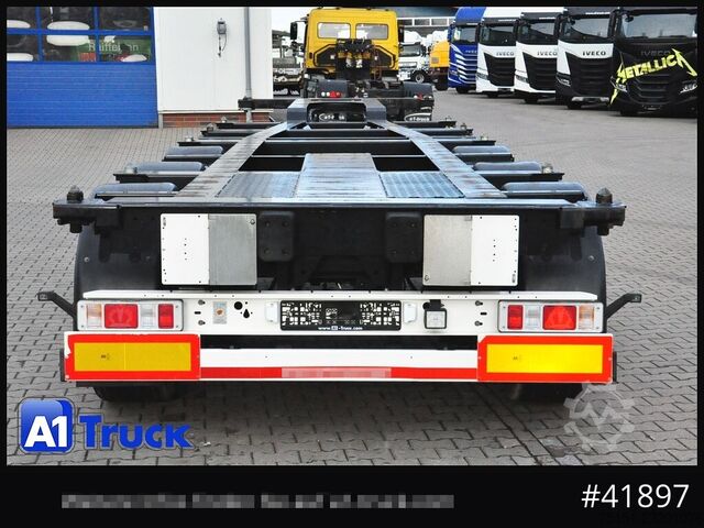 Semirremolque con caja intercambiable KRONE SDC 27 Container, Heckausschub, Lift, wenig benutzt