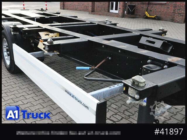 Semirremolque con caja intercambiable KRONE SDC 27 Container, Heckausschub, Lift, wenig benutzt
